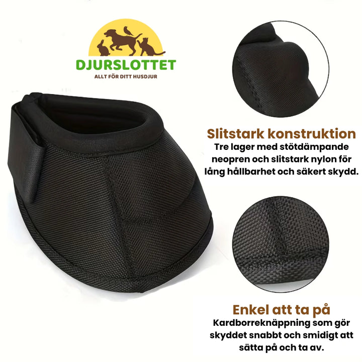 Skyddande hovboots för häst Slitstark konstruktion - Djurslottet