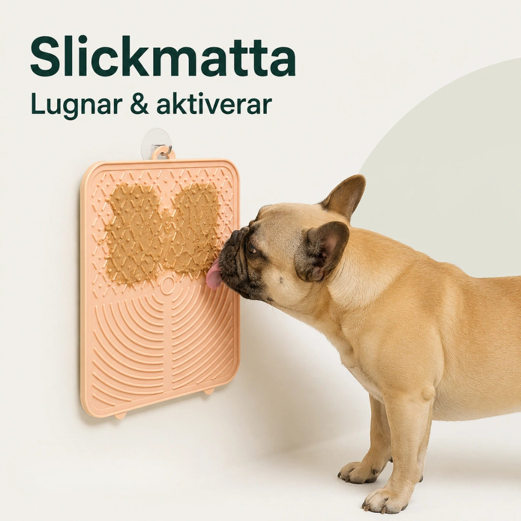 Slickmatta lugnar & aktiverar - Djurslottet