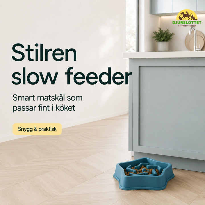 Slowfeeder Pro stilren - Djurslottet
