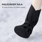SnowGrip Hundskor för Vinter med H-rem halksaker sula - Djurslottet