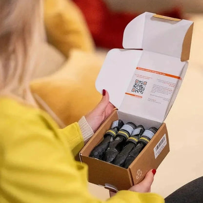 SnowGrip Vattentäta Hundskor (Reflekterande) Allvädersskydd - Djurslottet