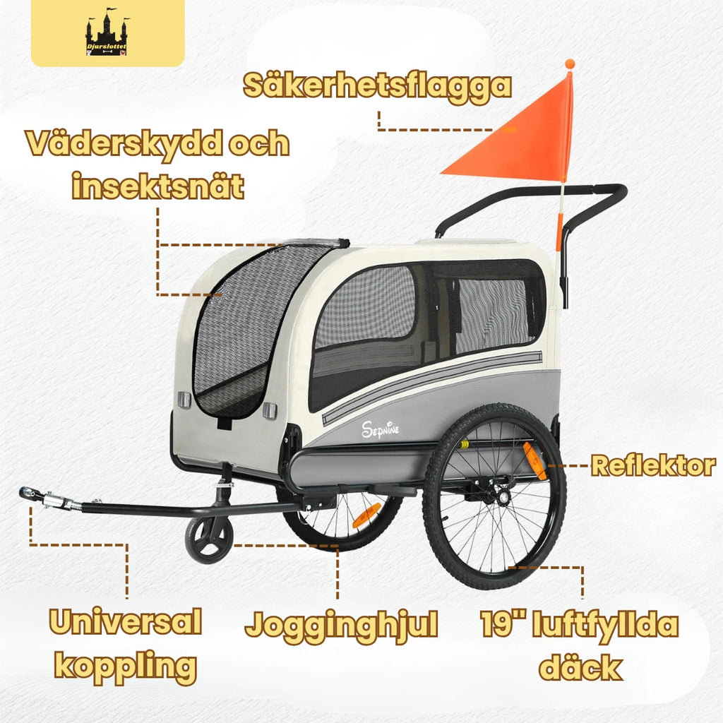 Specifikation av Stor Cykelvagn  - Djurslottet
