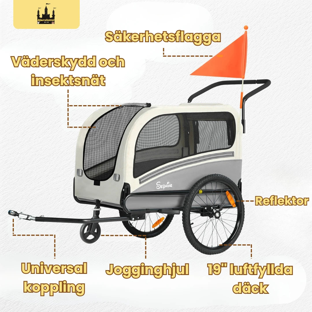 Specifikation av Stor Cykelvagn  - Djurslottet