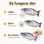Sprattlande fisk fungerar den - Djurslottet