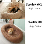 CozyCloud Stor Hundbädd för människor - Djurslottet