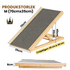 Storlek M Justerbar hundramp -Djurslottet