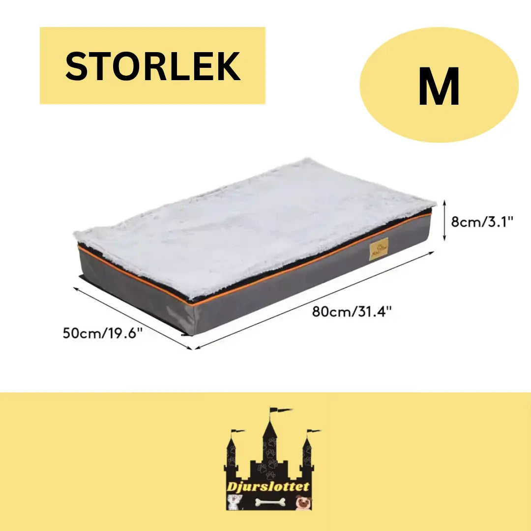 Storlek M av Platt Hundbädd - Djurslottet