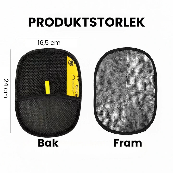 Storlek av Hårborttagningshandske - Djurslottet