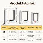 Storleksguide kattlucka - Djurslottet