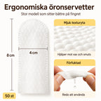 TailCare öronrengöring ergonomisk fingerdesign - Djurslottet