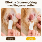 TailCare öronrengöring före och efter resultat - Djurslottet