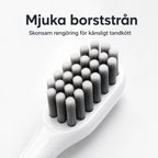 Tandborsthuvud för Detixy Elektrisk tandborste mjuka borststran  - Djurslottet