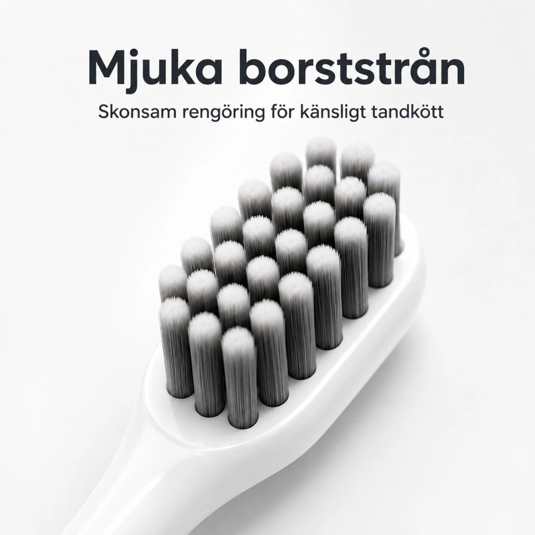 Tandborsthuvud för Detixy Elektrisk tandborste mjuka borststran  - Djurslottet