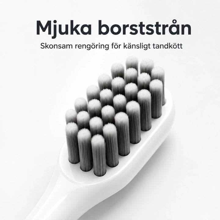 Tandborsthuvud för Detixy Elektrisk tandborste mjuka borststran  - Djurslottet