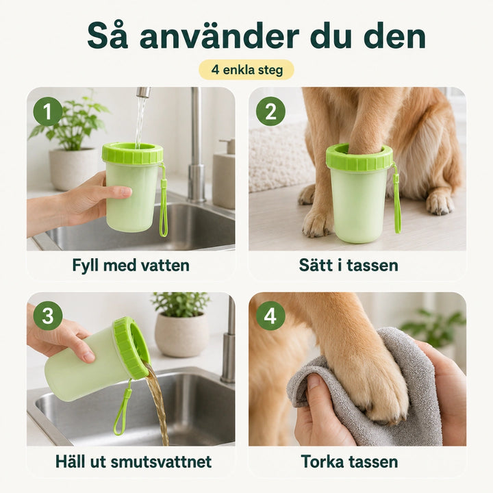 Tassrengörare monterar - Djurslottet