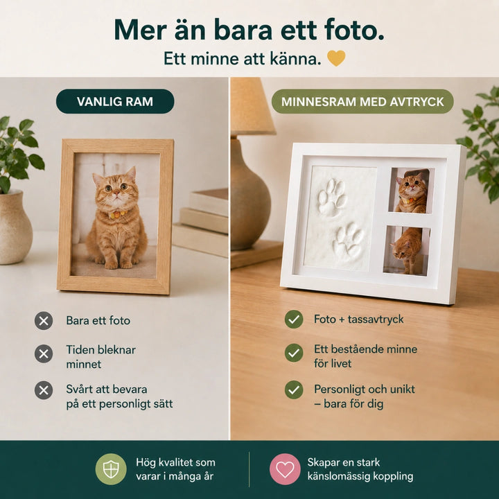 Tasstavla med Lerkit vs vanlig - Djurslottet