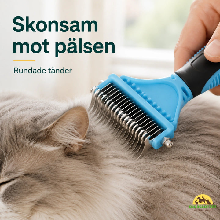 Tovborste skonsam mot palsen - Djurslottet