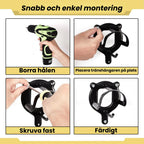 Tränshängare i Metall Snabb och enkel montering - Djurslottet