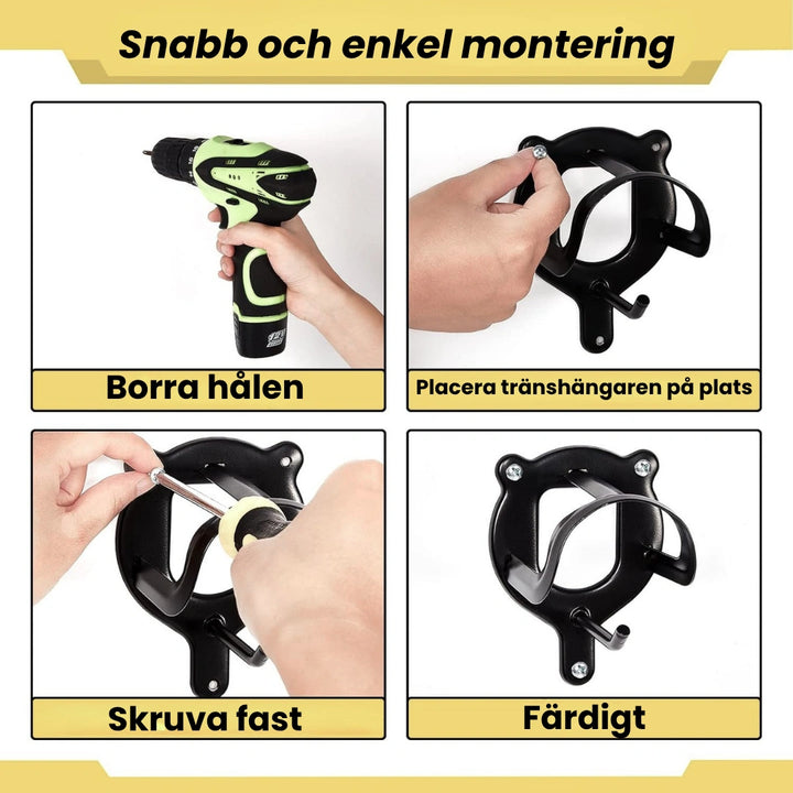 Tränshängare i Metall Snabb och enkel montering - Djurslottet