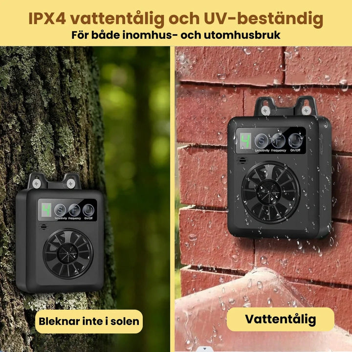 Ultraljud Antiskällenhet Pro IPX4 vattentålig och UV-beständig -Djurslottet