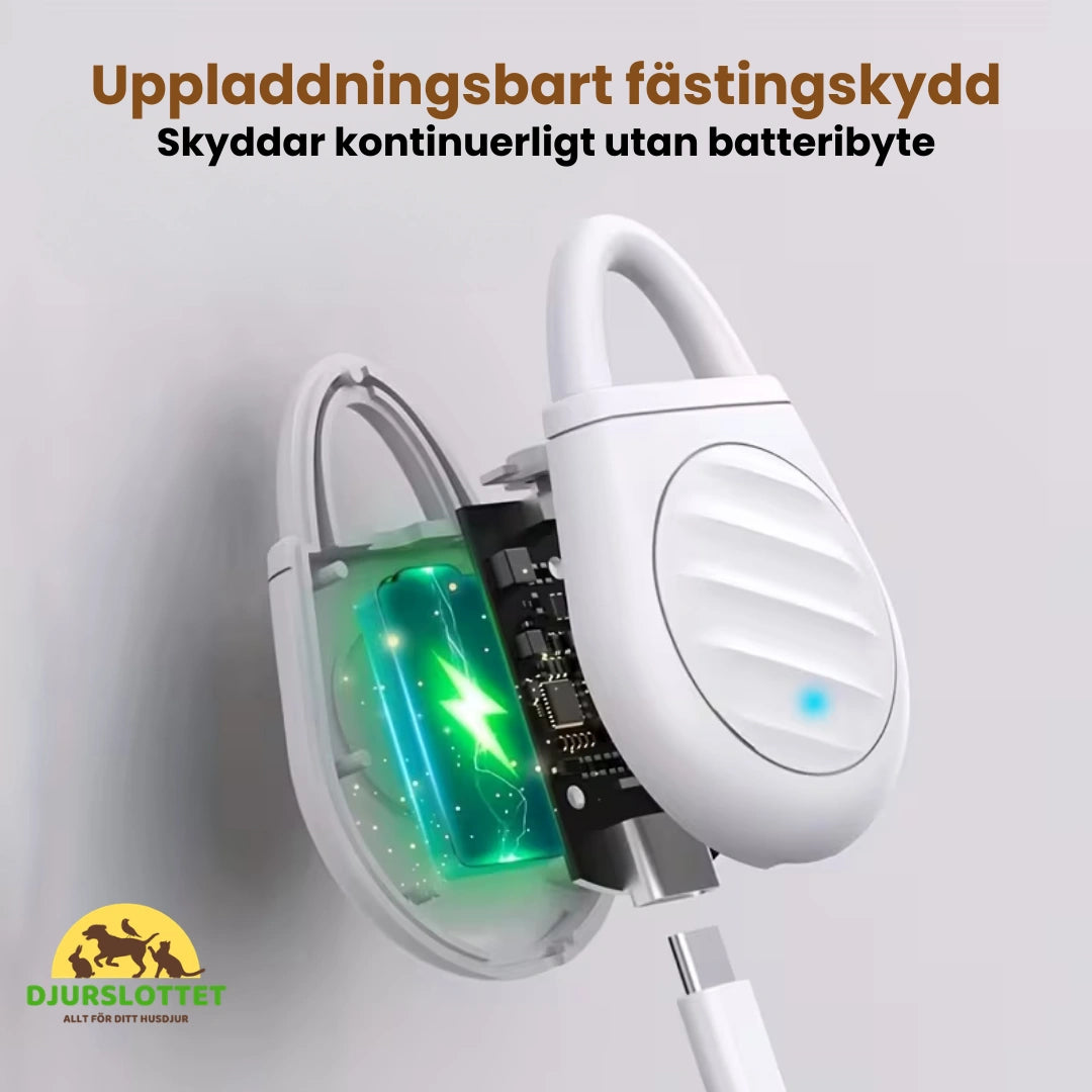 Ultraljud Fästingskydd för hund och katt Uppladdningsbart fästingskydd - Djurslottet