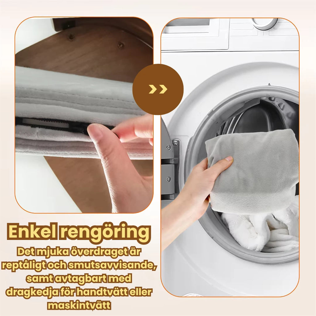 Upphöjd träsäng för katt och hund Enkel rengöring - Djurslottet