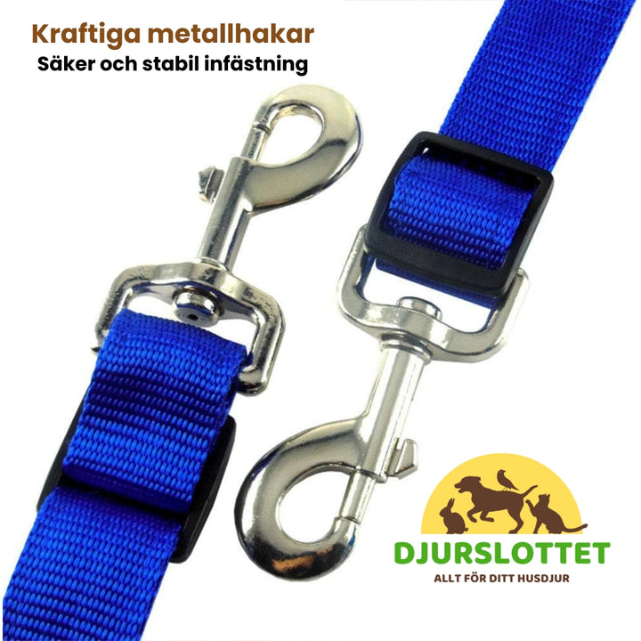 Uppladdningsbar LED brösta till häst Kraftiga metallhakar - Djurslottet