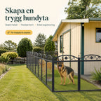 Valphage med dörr skapa en trygg hundyta - Djurslottet