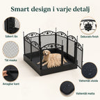 Valphage med dörr smart design - Djurslottet