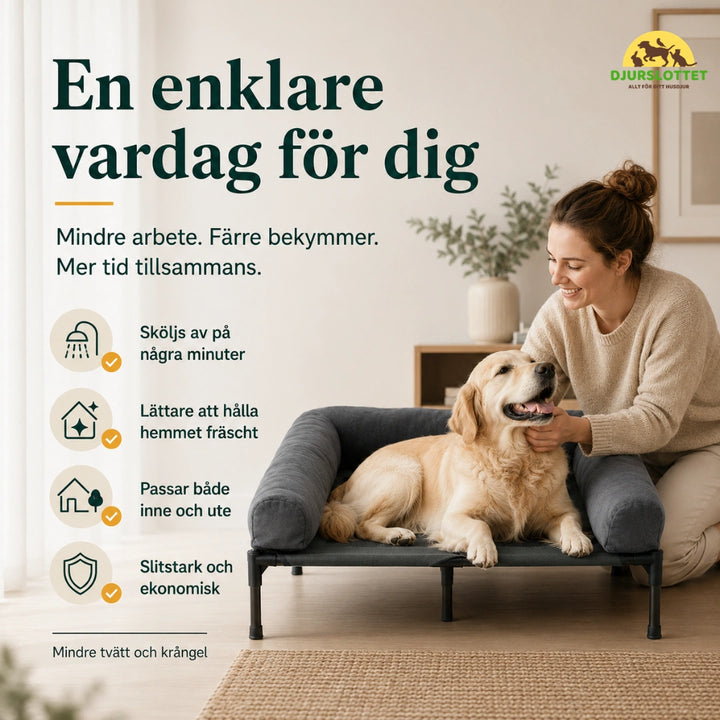 Ventilerande Hundbädd på Ben en enklare vardag for dig - Djurslottet