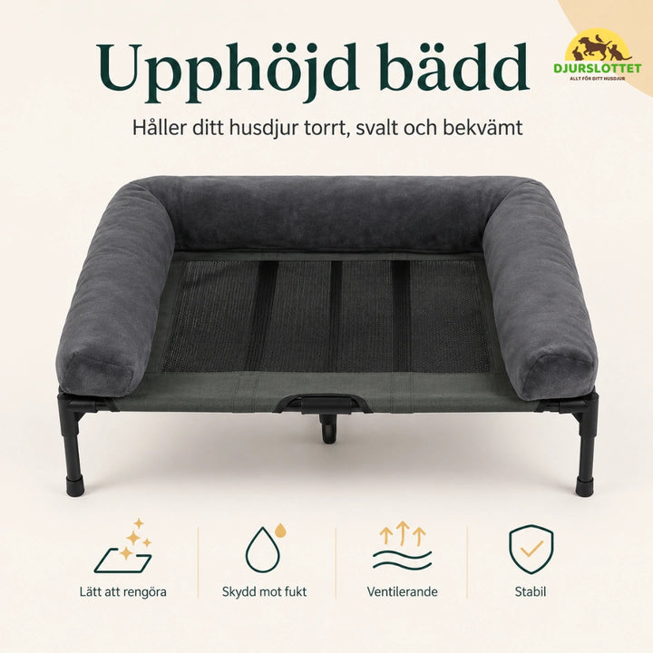 Ventilerande Hundbädd på Ben ventilerande - Djurslottet