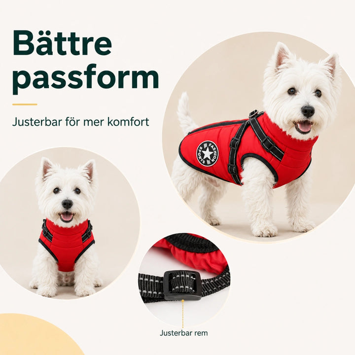 Vintertäcke till hundar battre passform - Djurslottet