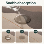 Snabb absorption av vattenspill i diatomitleran - Djurslottet