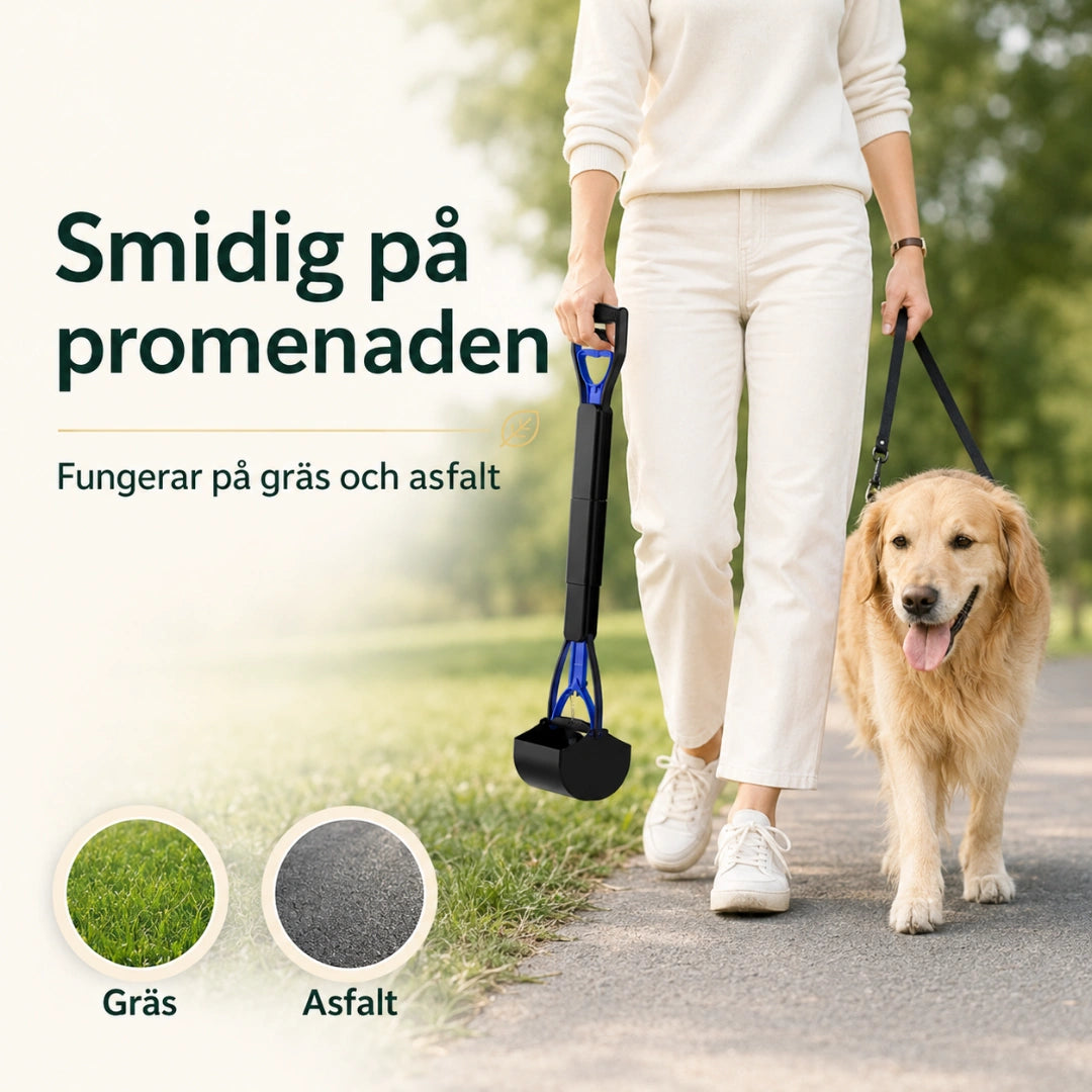 PawScoop Bajsplockare för Hund hopfälld och smidig - Djurslottet