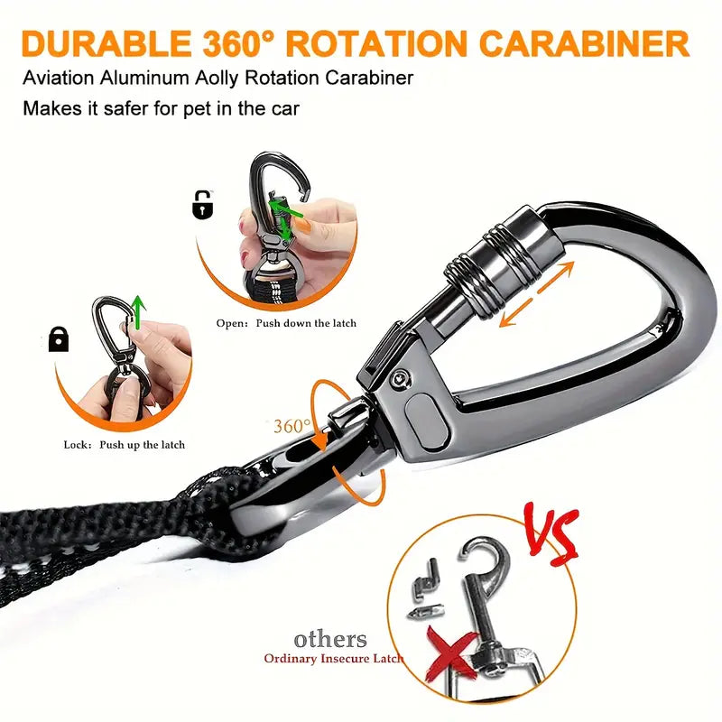 Bilbälte För Hundar, 
Bilbälte Hund, Kraftigt bilbälte för husdjur