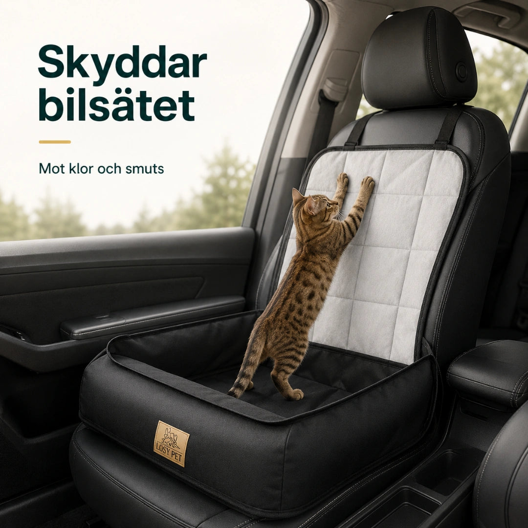 BingoPaws Vattentålig Bilstol som skyddar bilsätet - Djurslottet