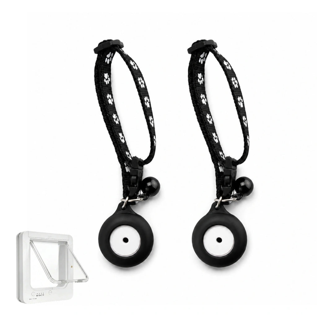 Extra chiphalsband till PetVent Kattlucka, 2-pack – Djurslottet