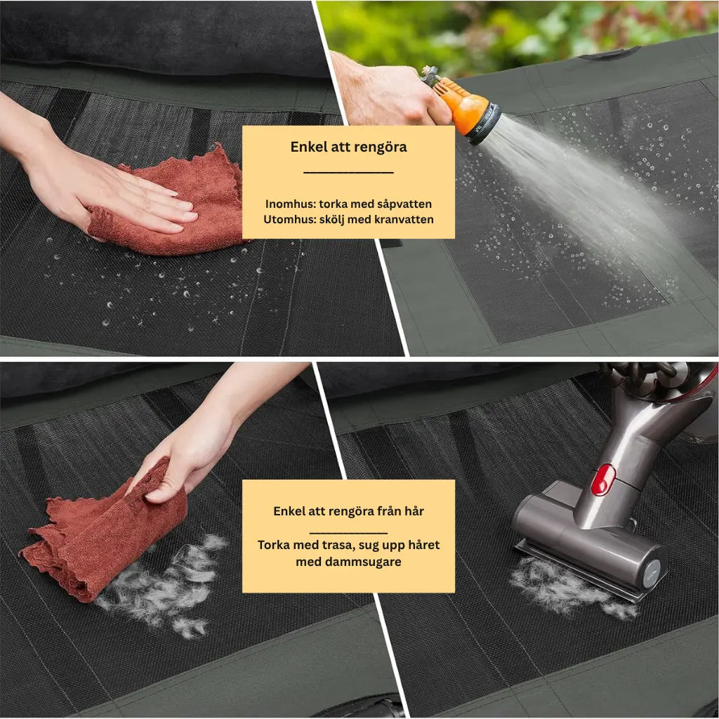 upphöjd säng enkelt att rengöra - Djurslottet