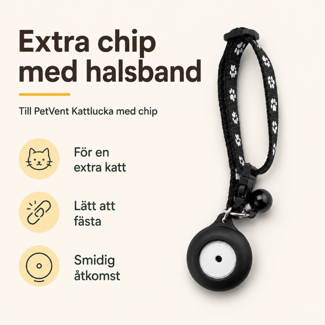 Extra chip för fler katter till kattlucka – Djurslottet