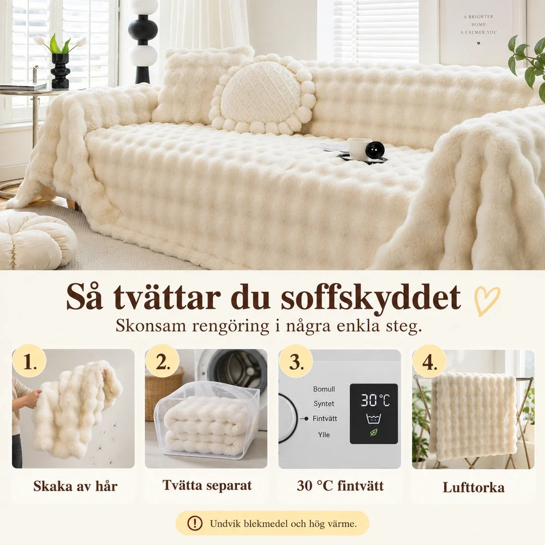 Fluffelia Soffskydd för Husdjur – tvättråd – Djurslottet