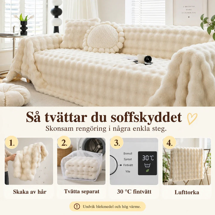 Fluffelia Soffskydd för Husdjur – tvättråd – Djurslottet