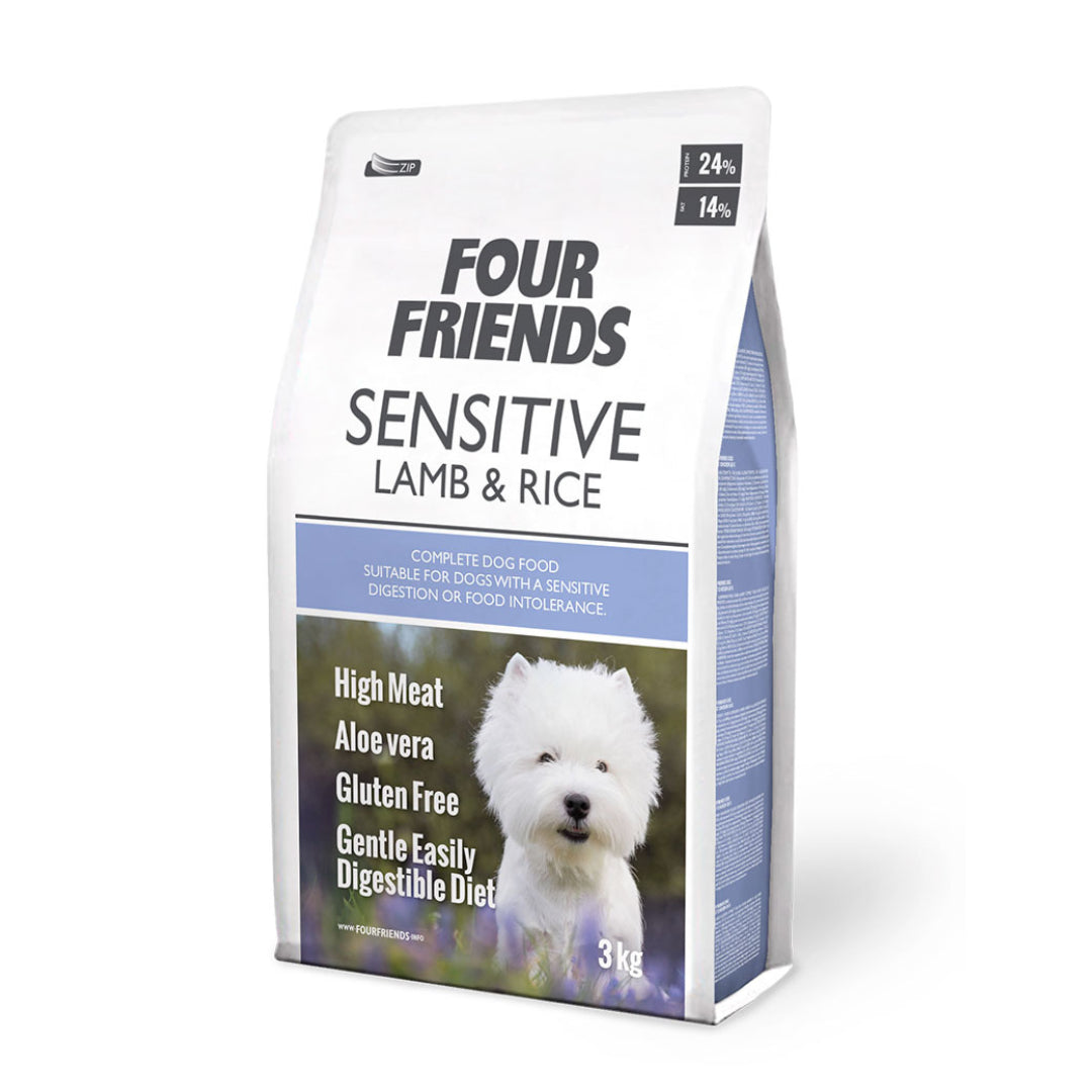 fourfriends Sensitive Lamb rice - Djurslottet