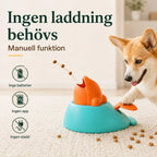 Clicker godiskastare med manuell funktion utan batterier - Djurslottet
