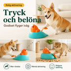 Clicker godiskastare djuret trycker och belönas - Djurslottet
