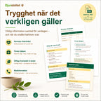 Faktadel i Husdjurets Hälsodagbok – normala vitalvärden, första hjälpen, giftiga livsmedel och växter samt nödinformation för hund och katt.