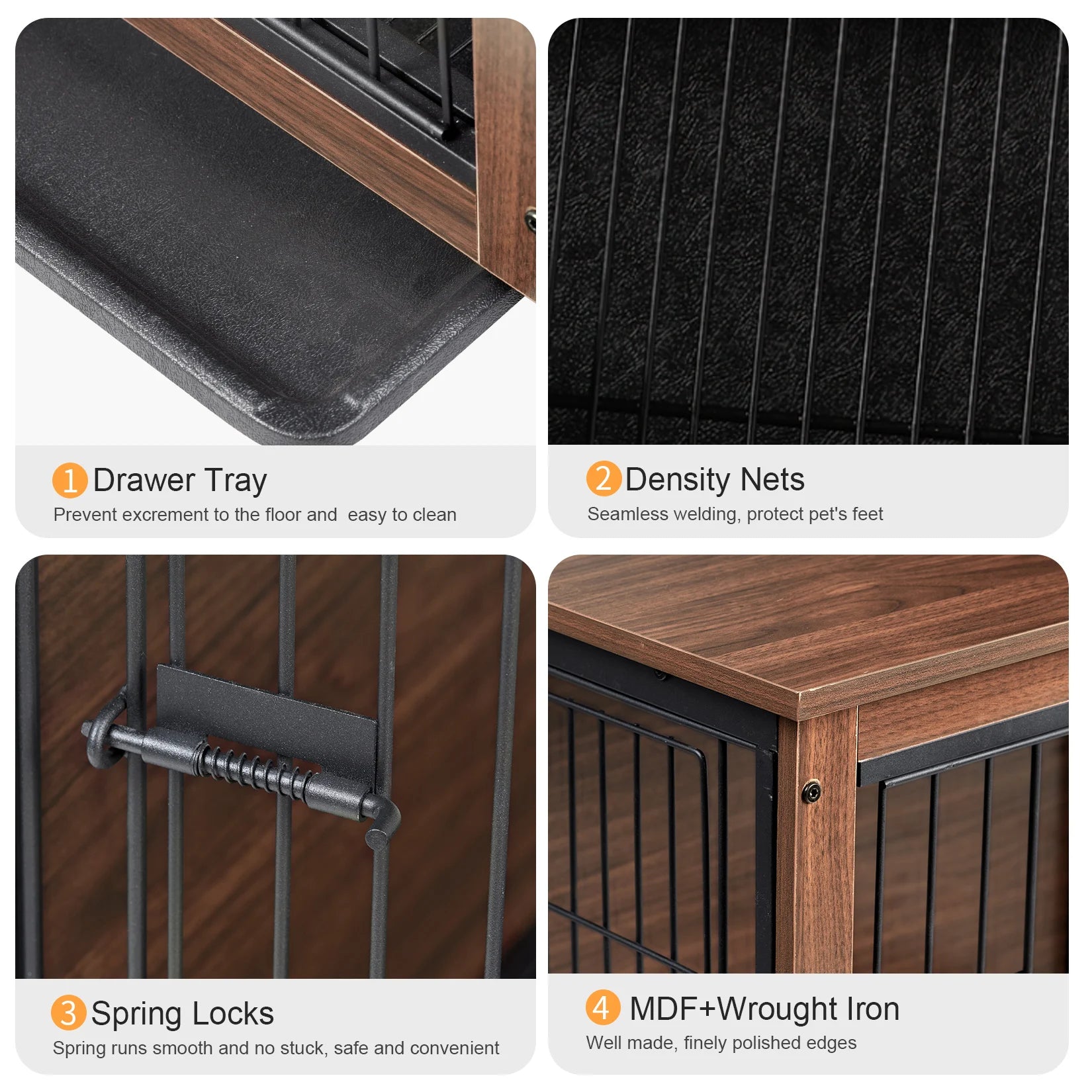 Inredningsbord med Inbyggd Hundbur - Djurslottet