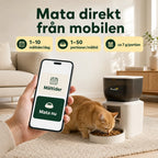 Mata direkt från mobilen med 1 till 10 måltider per dag - Djurslottet