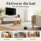 Purrnivo Automatisk Snörleksak aktiverar katten - Djurslottet