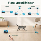 Purrnivo Automatisk Snörleksak med flera uppställningar - Djurslottet