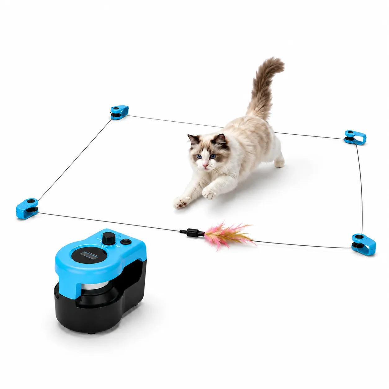 Purrnivo Automatisk Snörleksak för Katt - Djurslottet
